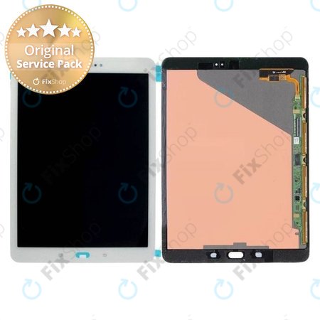 Samsung Galaxy Tab S2 9.7 T810, T815 - LCD zaslon + zaslon osjetljiv na dodir (bijeli) - GH97-17729B Originalni servisni paket