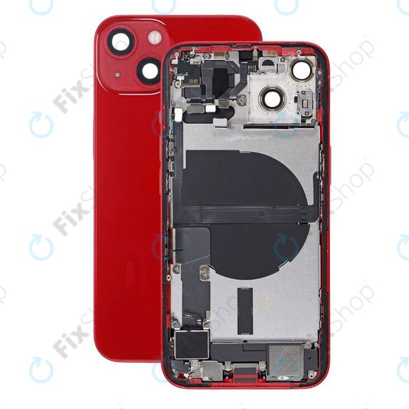 Apple iPhone 13 - Stražnje Maska s malim dijelovima (crveno)