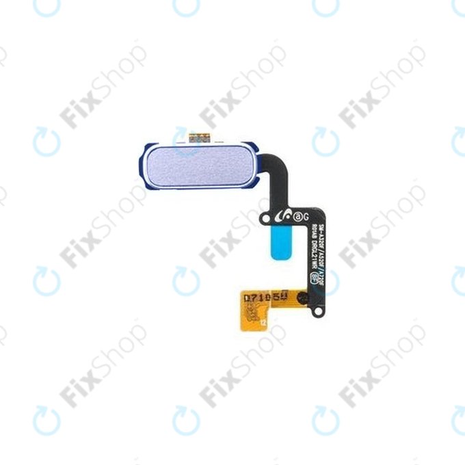 Samsung Galaxy A3 A320F (2017) - Home Button + Flex kabel (plavi) - GH96-10773C Genuine Service Pack