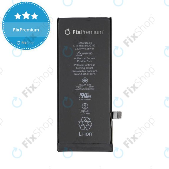 Baterija za iPhone SE (2nd Gen 2020), 1821mAh, FixPremium