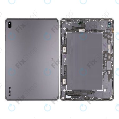 Samsung Galaxy Tab S7 FE 5G T736B - Pokrov baterije (Mystic Black) - GH82-25745A Genuine Service Pack