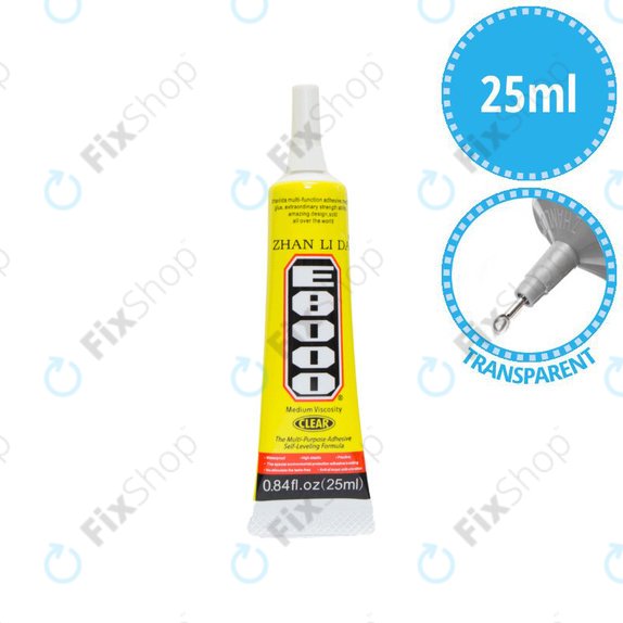 Ljepilo E8000 - 25 ml (prozirno)