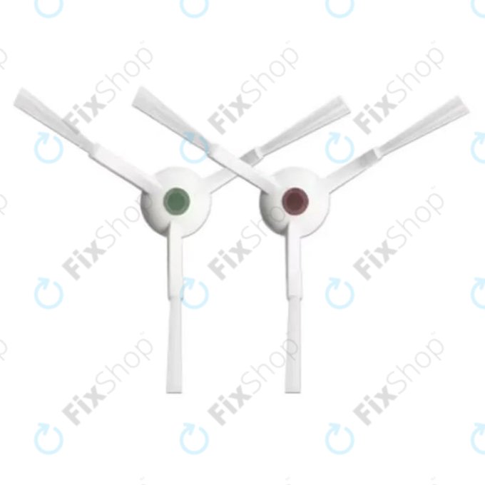 Ecovacs Deebot N-series, T-series, Ozmo-series, X-series - Bočna četka (bijela) - 2kom