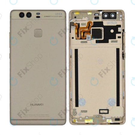 Huawei P9 - Poklopac baterije + senzor otiska prsta (zlato) - 02350STJ
