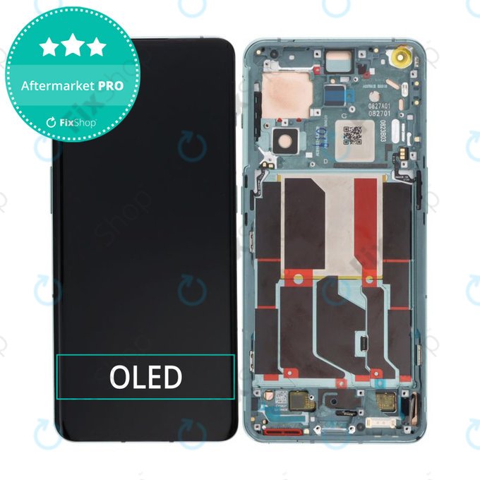 OnePlus 10 Pro NE2210 NE221 - LCD zaslon + zaslon osjetljiv na dodir + okvir Emerald Forest) OLED