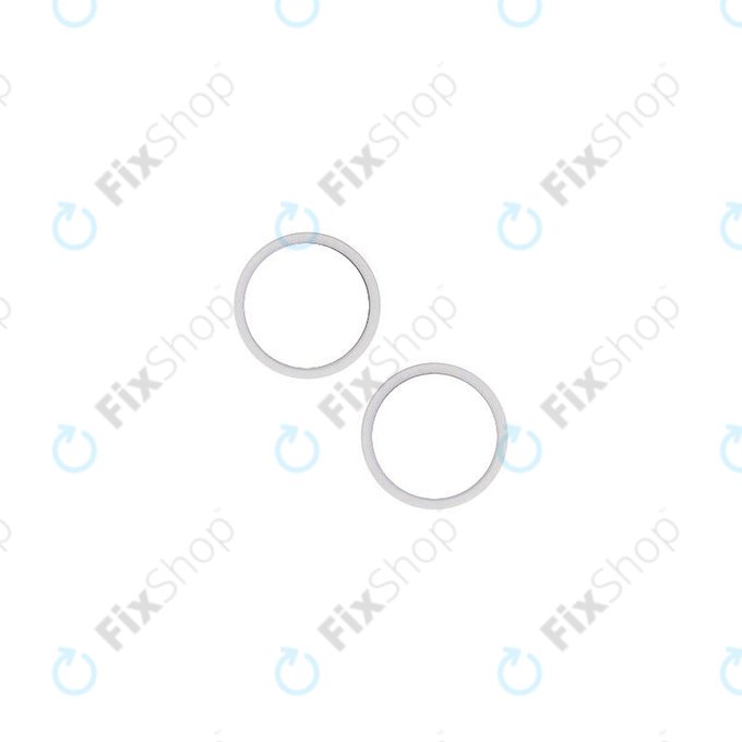 Apple iPhone 14, 14 Plus - Okvir stražnje leće kamere (starlight) - 2 kom