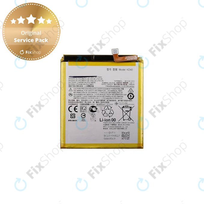 Motorola Moto G8 Plus - Baterija 4000mAh KD40 - SB18C52857 Originalni servisni paket