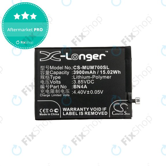 Baterija za  Xiaomi Redmi Note 7, 3900mAh, Li-Pol, 3.85 V, BN4A, HQ