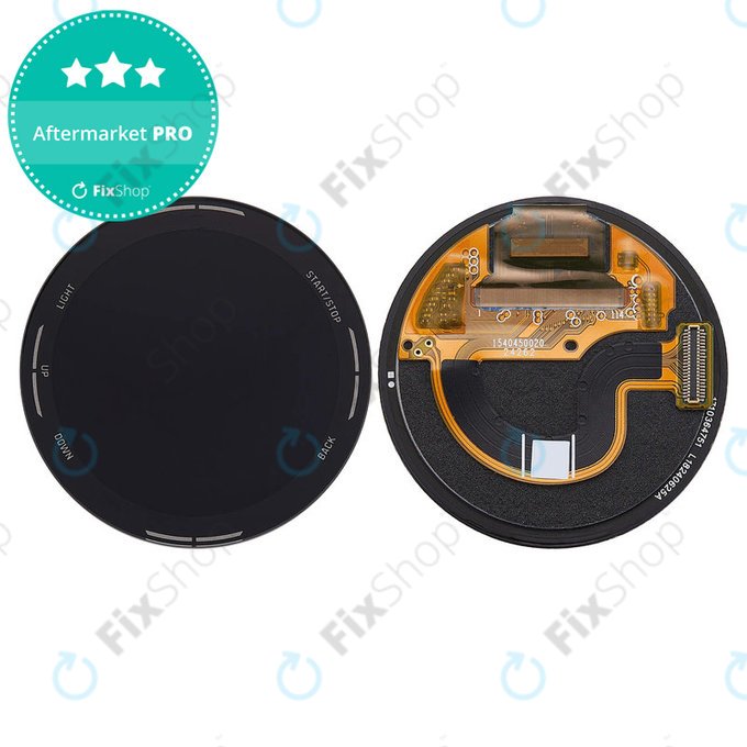 OLED zaslon + dodirno staklo bez okvira (Black) za Garmin Instinct 3 45mm