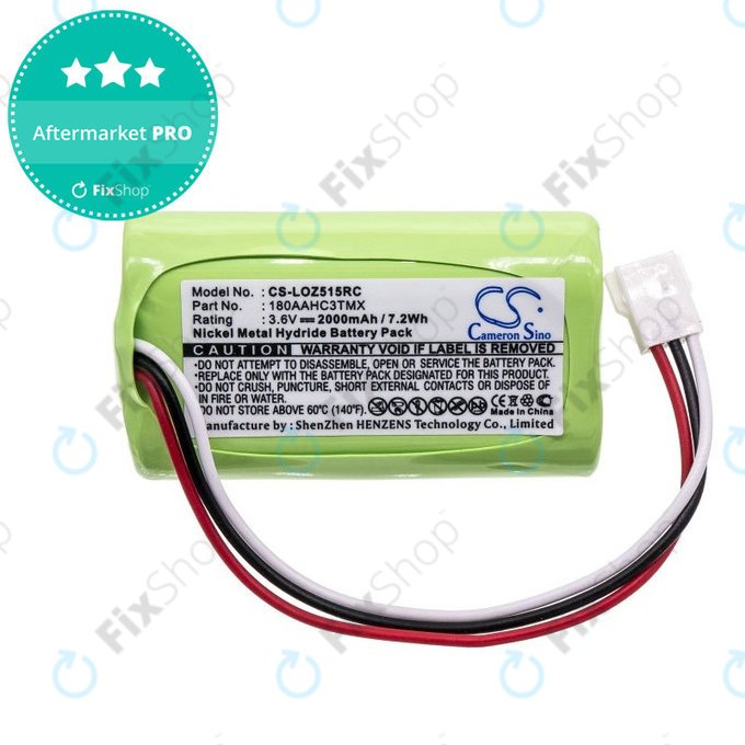 Baterija za Logitech Z515, S315i, S715i, 2000mAh, Ni-MH, 3.6V, 180AAHC3TMX, HQ