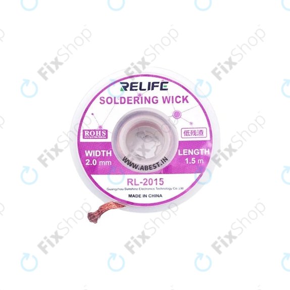 Relife RL-2015 - Spajkalna pletenica za uklanjanje viška kalaja (2mm)