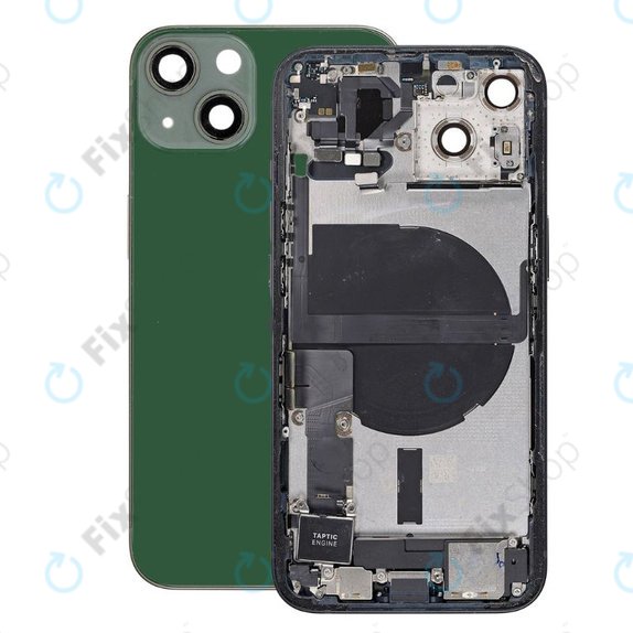 Apple iPhone 13 - Stražnje Maska s malim dijelovima (zeleno)