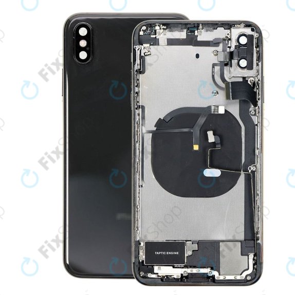 Apple iPhone XS Max - Stražnje Maska s malim dijelovima (Space Gray)