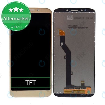 Motorola Moto E5 Plus XT1924 - LCD zaslon + zaslon osjetljiv na dodir (zlatni) TFT
