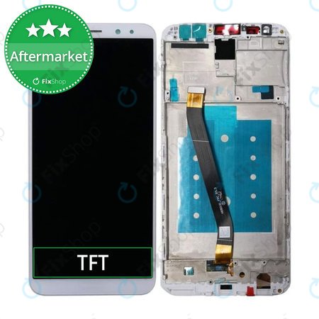 Huawei Mate 10 Lite - LCD zaslon + zaslon osjetljiv na dodir + okvir (bijeli)