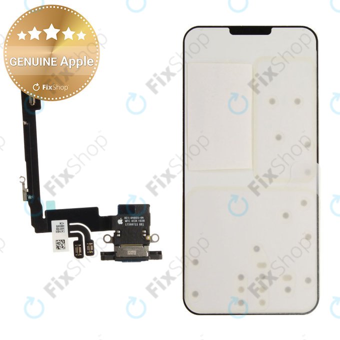 Konektor za punjenje + Flex kabel za iPhone 16 Pro | Black Titanium | 923-11088 | Genuine Apple