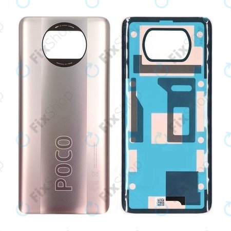 Xiaomi Poco X3 Pro - Poklopac baterije (metalna bronca) - 55050000UN6D Originalni servisni paket