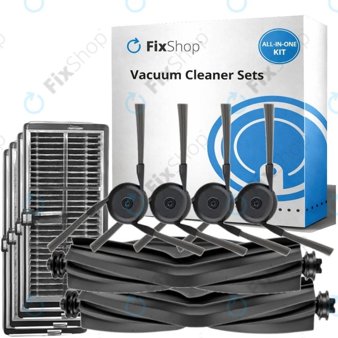 Set rezervnih dijelova za Mova P50 Ultra (2x Glavna četka, 4x Filter, 4x Bočna četka)
