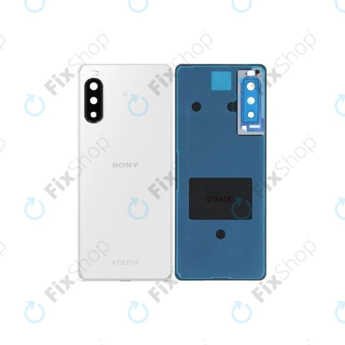 Sony Xperia 10 II - Poklopac baterije (bijeli) - A5019528A Originalni servisni paket