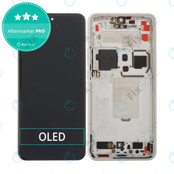 Xiaomi 15 Ultra 5G - LCD zaslon + zaslon osjetljiv na dodir + okvir (White) OLED