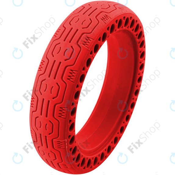 Xiaomi Mi Electric Scooter 1S, 2 M365, Essential, Pro, Pro 2 - Izdržljiva puna guma bez zračnica (Tip 1) (Red)