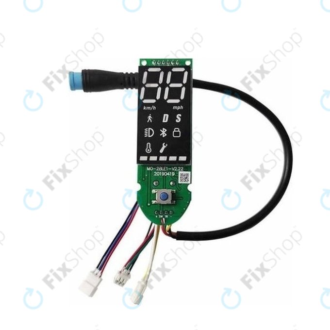 Xiaomi Mi Electric Scooter 1S, Essential, Pro 2, Mi 3 - Nadzorna ploča s LCD-om - C002550016100, C002790006400 Genuine Service Pack