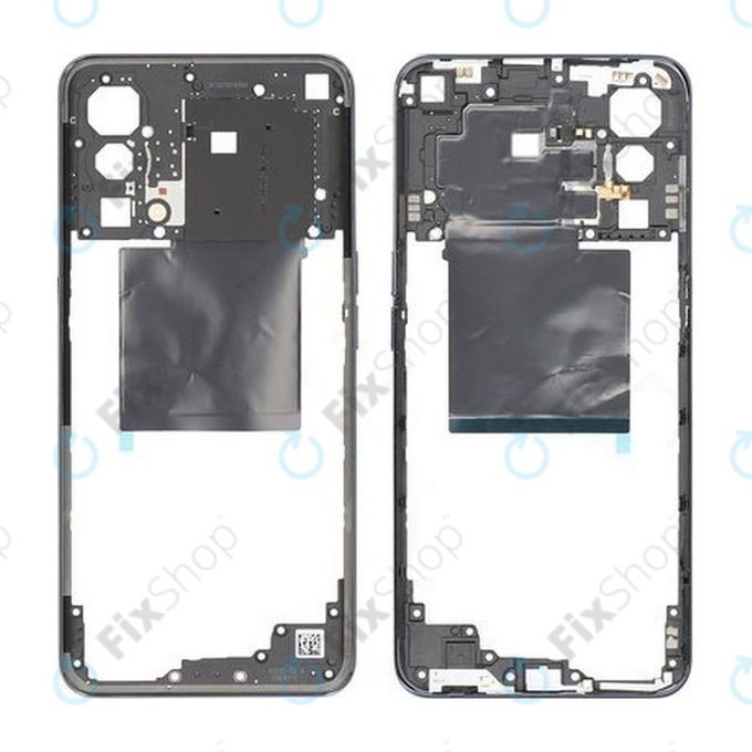 OnePlus Nord CE 5G - Središnji okvir (tinta ugljena) - 2011100305 Originalni servisni paket