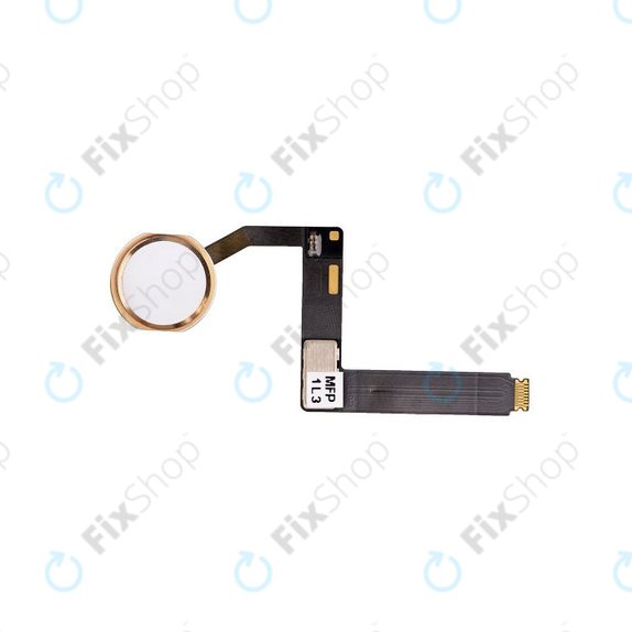 Apple iPad Pro 9.7 (2016) - Home gumb + Flex kabel (zlato)