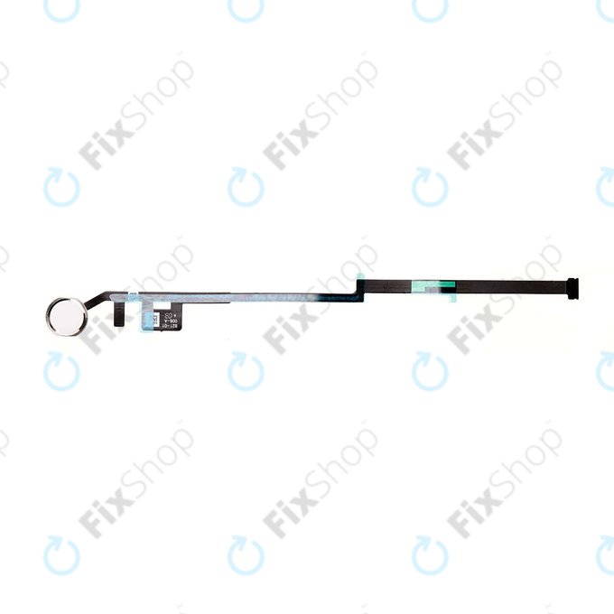 Apple iPad (7. generacija 2019., 8. generacija 2020., 9. generacija 2021.) - Tipka Home + fleksibilni kabel (srebrni)