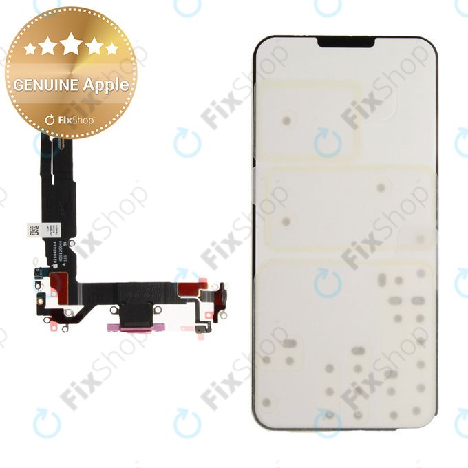 Konektor za punjenje + Flex kabel za iPhone 16 | Pink | 923-11224 | Genuine Apple