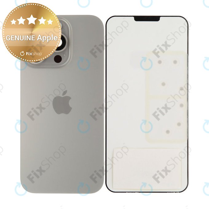 Stražnje staklo kućišta za iPhone 16 Pro | Natural Titanium | 661-42725 | Genuine Apple