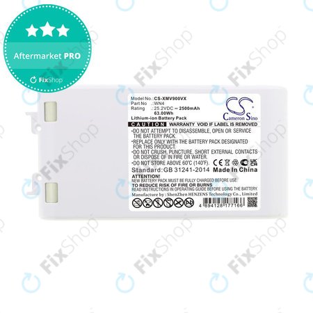 Baterija za Xiaomi Dreame V10, V9, V8, XR, 2500mAh, Li-Ion, 25.2V, WN4, HQ