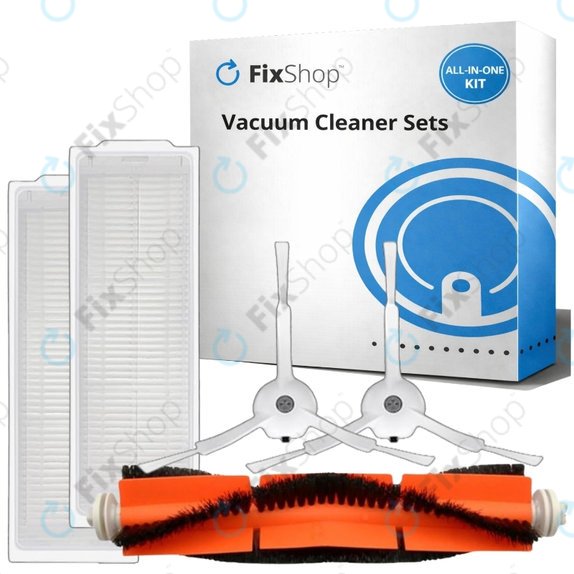 Set rezervnih dijelova za Xiaomi Mi Robot Vacuum Mop 2 Pro, 2 Lite (1x Glavna četka, 2x Filter, 2x Bočna četka)