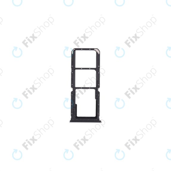 Oppo A16 CPH2269, A16s CPH2271 - SIM ladica (kristalno crna)