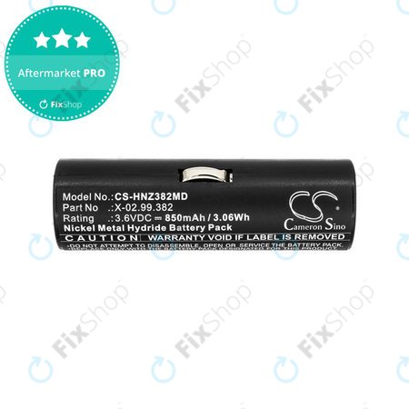 Baterija za Heine Beta Handles, Heine Ophthalmoscope Beta 200, 850mAh, Ni-MH, 3.6V, X-02.99.382, BATT/110904-A1, HQ