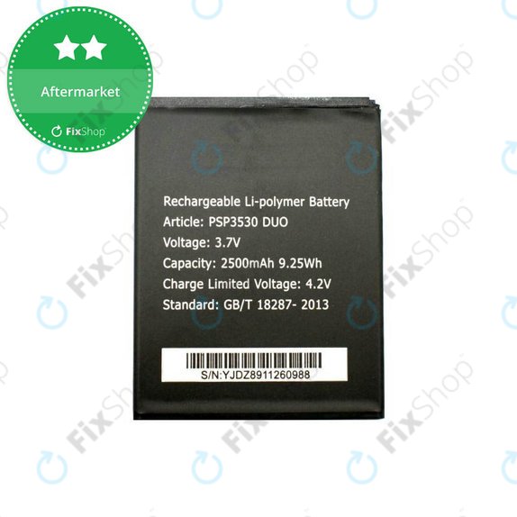 Prestigio MY, D3 - Baterija 2500 mAh