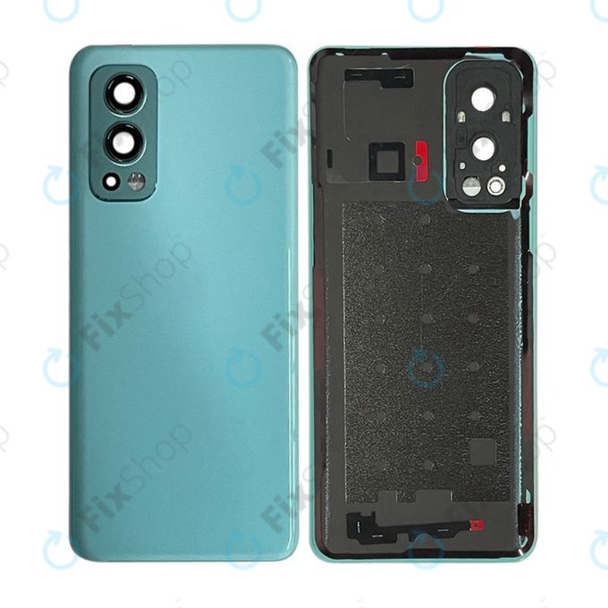 OnePlus Nord 2 5G - Poklopac baterije + leća stražnje kamere (plava izmaglica)