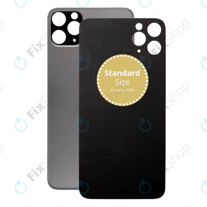 Apple iPhone 11 Pro - Stražnje staklo kućišta (Space Gray)