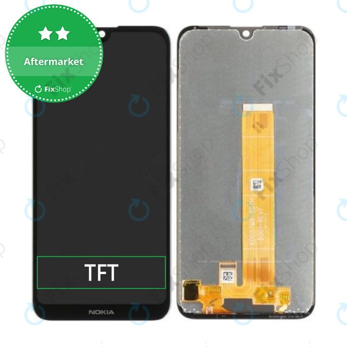 Nokia 2.2 - LCD zaslon + zaslon osjetljiv na dodir TFT