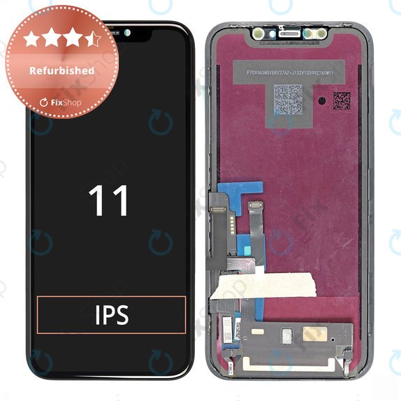 Apple iPhone 11 - LCD zaslon + zaslon osjetljiv na dodir + okvir Refurbished