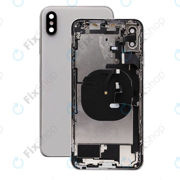 Apple iPhone XS Max - Stražnje Maska s malim dijelovima (srebrno)