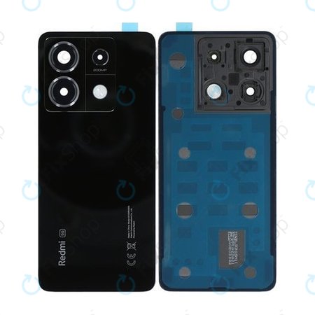 Xiaomi Redmi Note 13 Pro 5G 2312DRA50C - Poklopac baterije (Midnight Black) - 5600090N1600 Genuine Service Pack