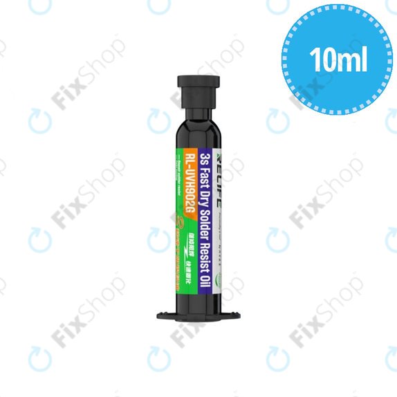 Relife RL-UVH902G - UV Vytvrditeljiva Lemilica Maska - 10ml (Crna)