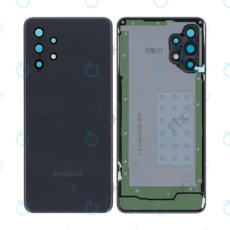 Samsung Galaxy A32 4G A325F - Poklopac baterije (Fantastična crna) - GH82-25545A Originalni servisni paket