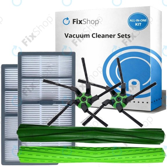 Set rezervnih dijelova za iRobot Roomba S9, S9+ (1 par glavnih četki, 2x Filter, 2x Bočna četka)