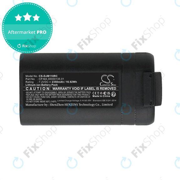 Baterija za DJI Mavic Mini, Mini dual, 2350mAh, Li-Ion, 7.2V, CP.MA.00000135.01, HQ