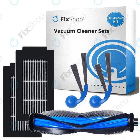 Set rezervnih dijelova za Ecovacs Deebot T30C Omni (1x Glavna četka, 2x Filter, 2x Bočna četka)