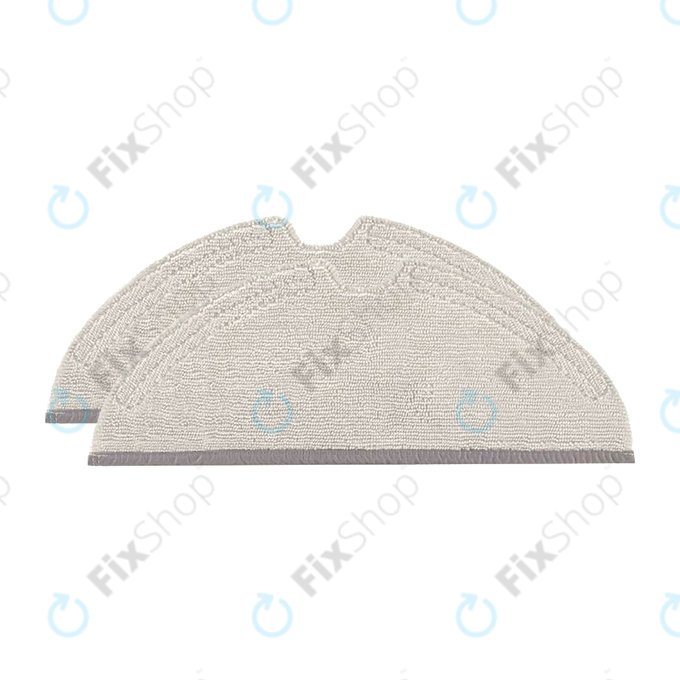 Xiaomi Roborock S5-series, S6-series, Q5-series, Q7-series, Q8 Max-series, E-series, Xiaowa E2, E3 - Krpa za brisanje (mikrovlakna) - 2kom