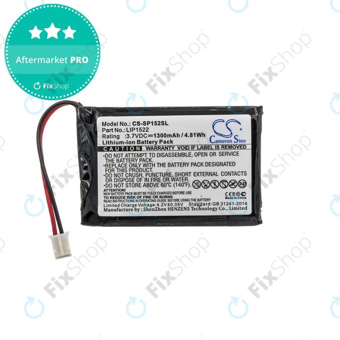 Sony Playstation 4, 4 Pro, 4 Slim - Kontroler Baterija Dualshock 4 LIP1522 1300mAh HQ