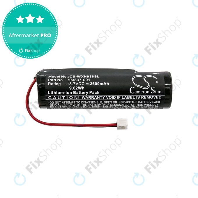 Baterija za Wahl Beretta Black Stealth, Designer, 2600mAh, Li-Ion, 3.7V, 93837-001, HQ